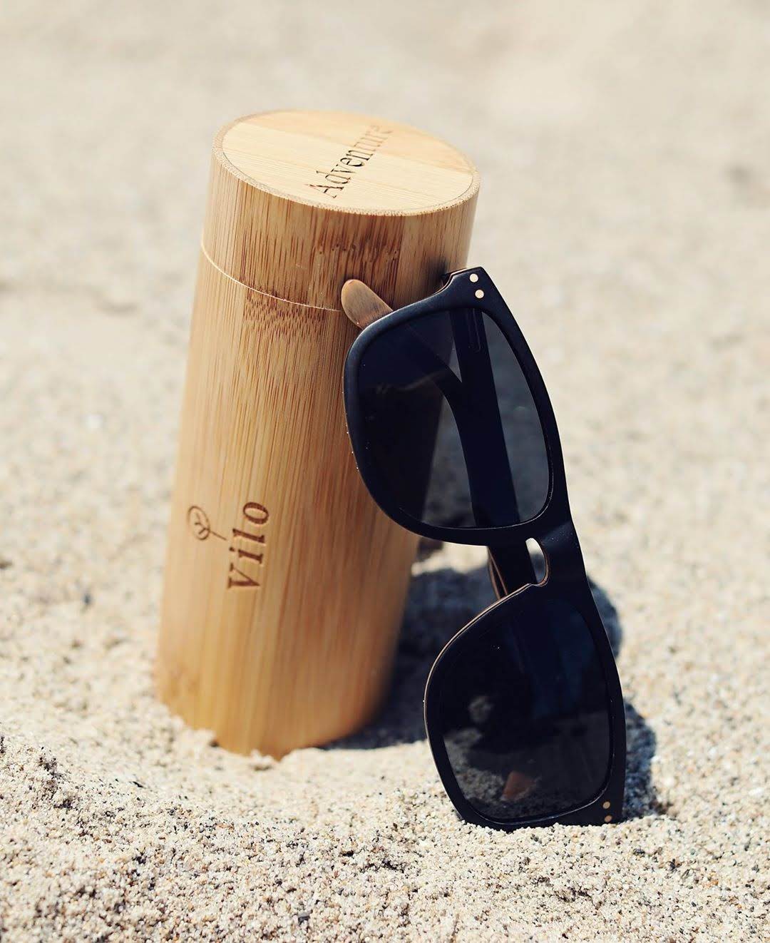 Wood Sunglasses with custom engraving USA