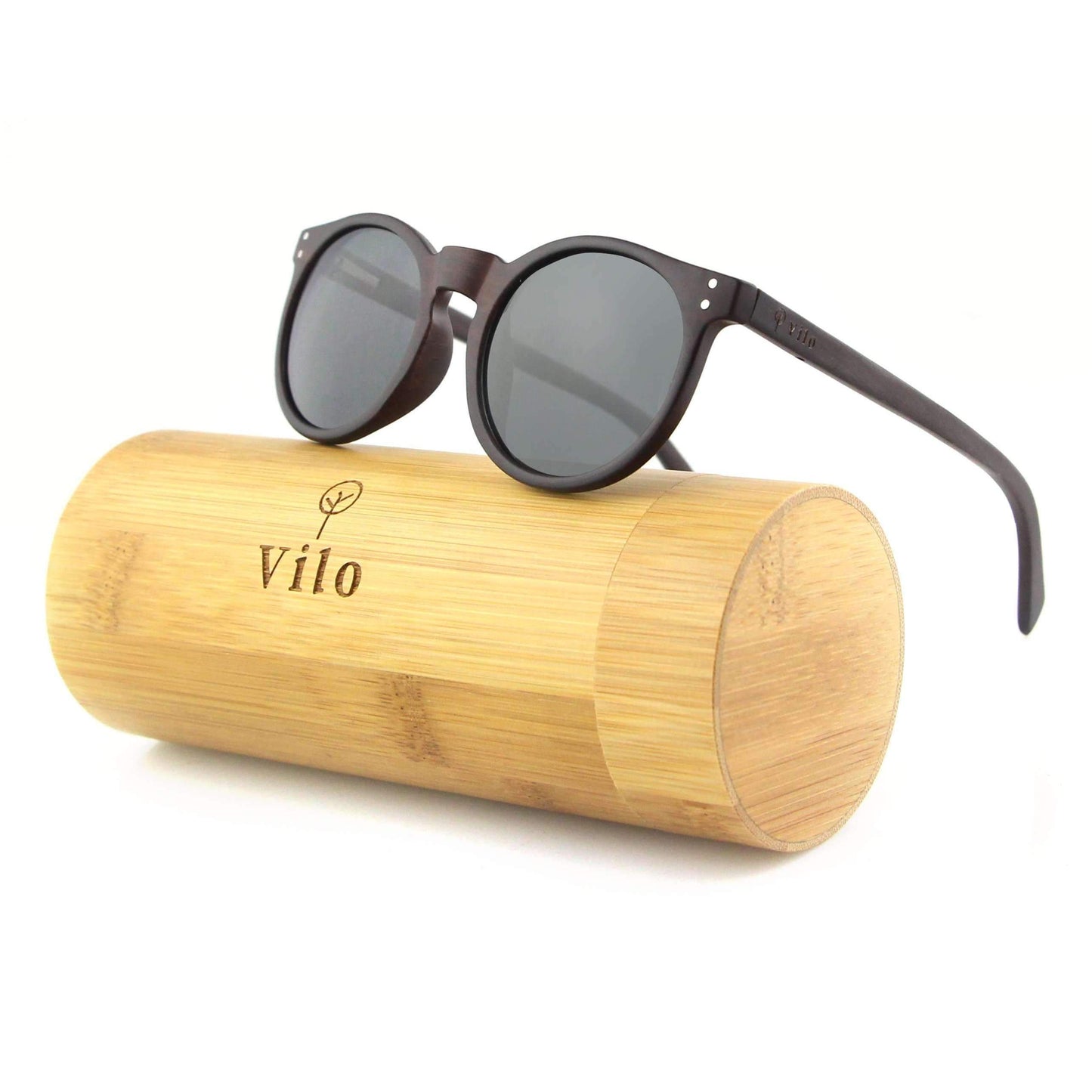 Vilo Wood Sunglasses - Henna: